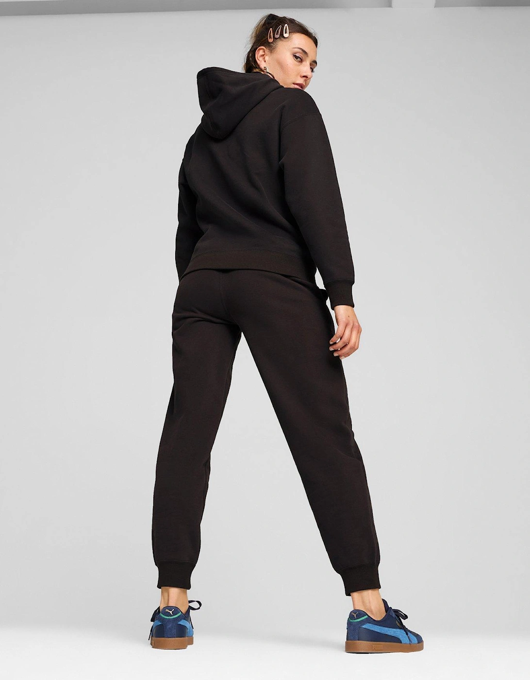 Womens Loungewear Tracksuit - Black