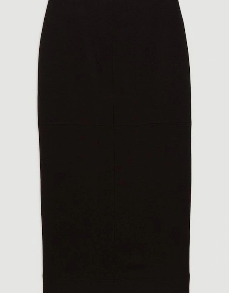 Compact Stretch Essential Tailored Maxi Skirt