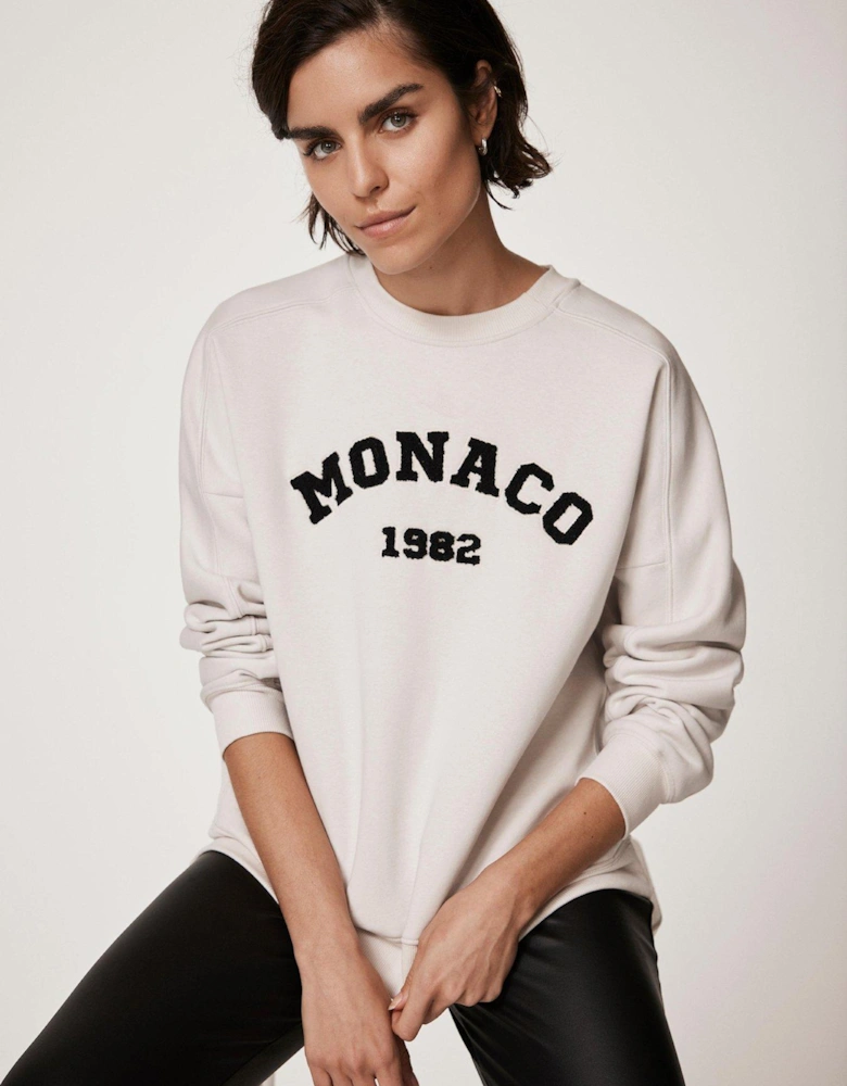 Monaco Sweatshirt - Cream