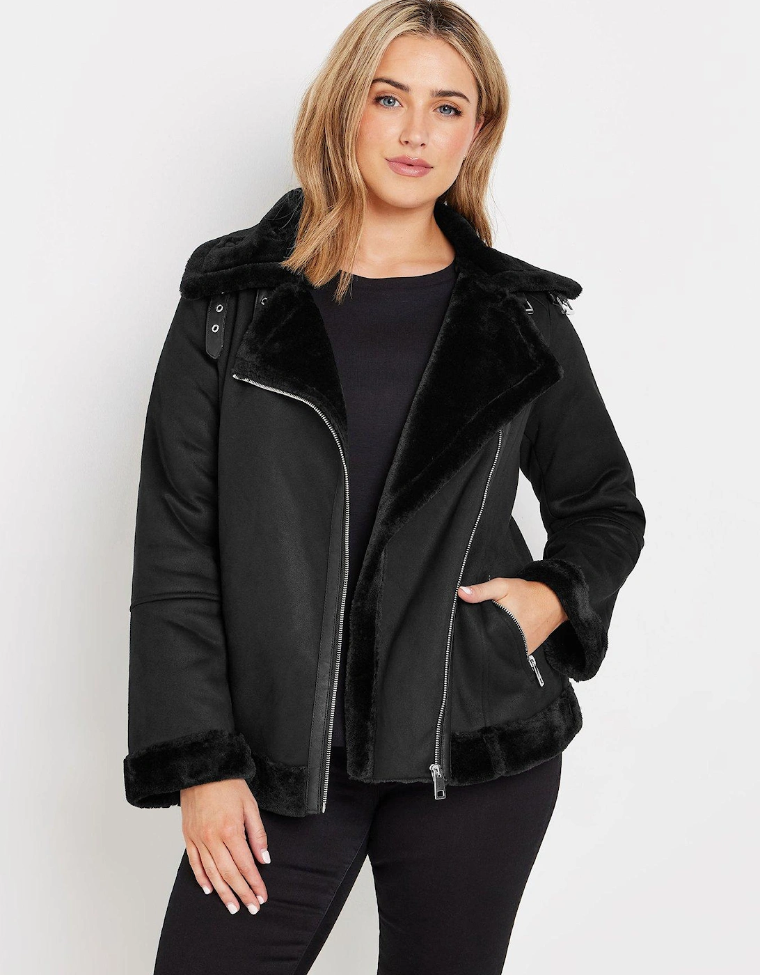 Aviator Jacket - Black, 2 of 1