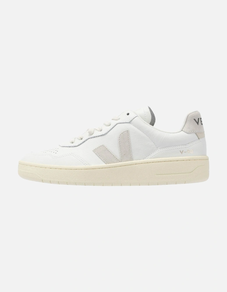 V-90 Leather Men's White/Natural Trainers