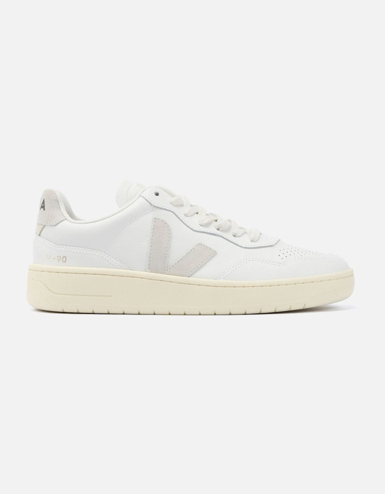V-90 Leather Men's White/Natural Trainers