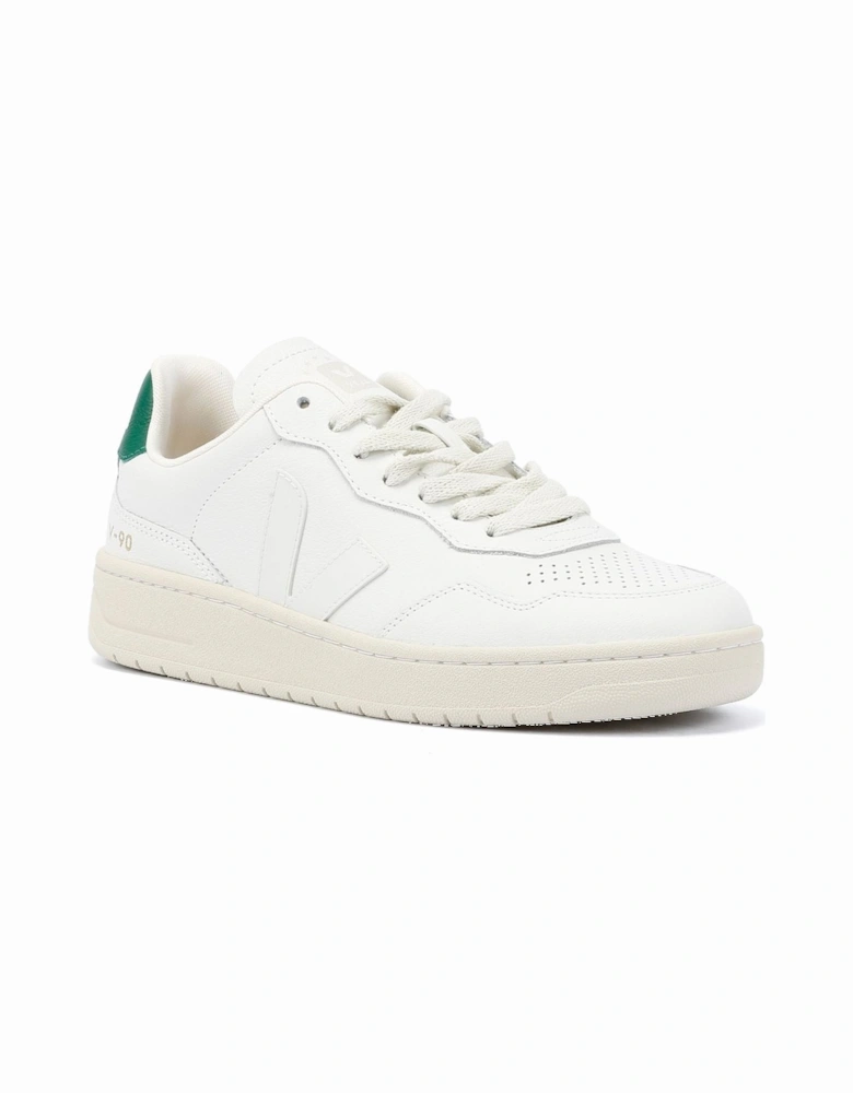 V-90 Leather Women's White/Golf Trainers