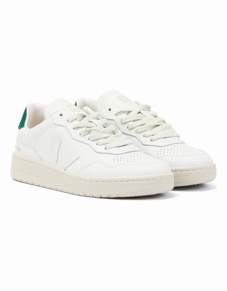 V-90 Leather Women's White/Golf Trainers