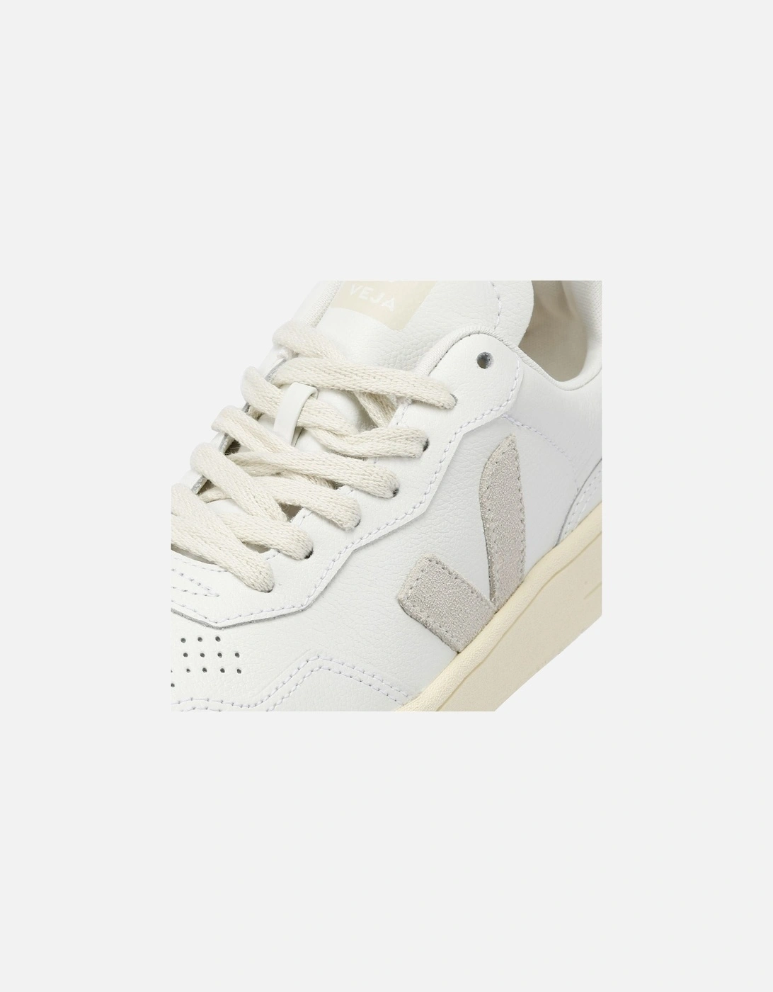 V-90 Leather Women's White/Natural Trainers