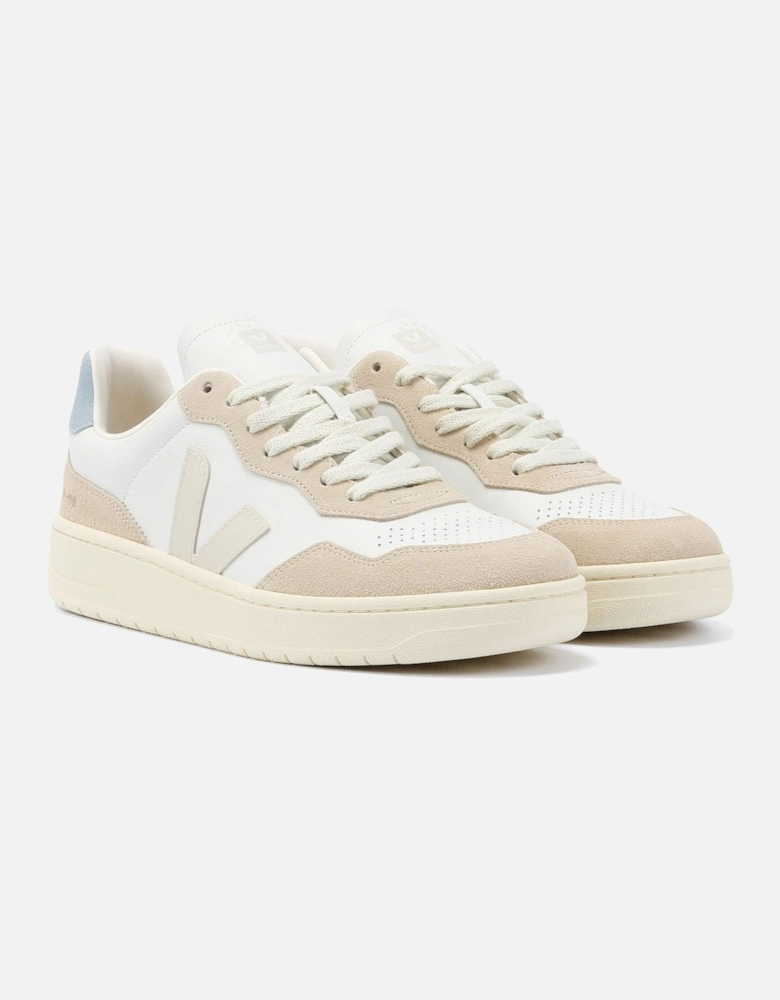 V-90 Leather Men's White/Pierre/Steel Trainers