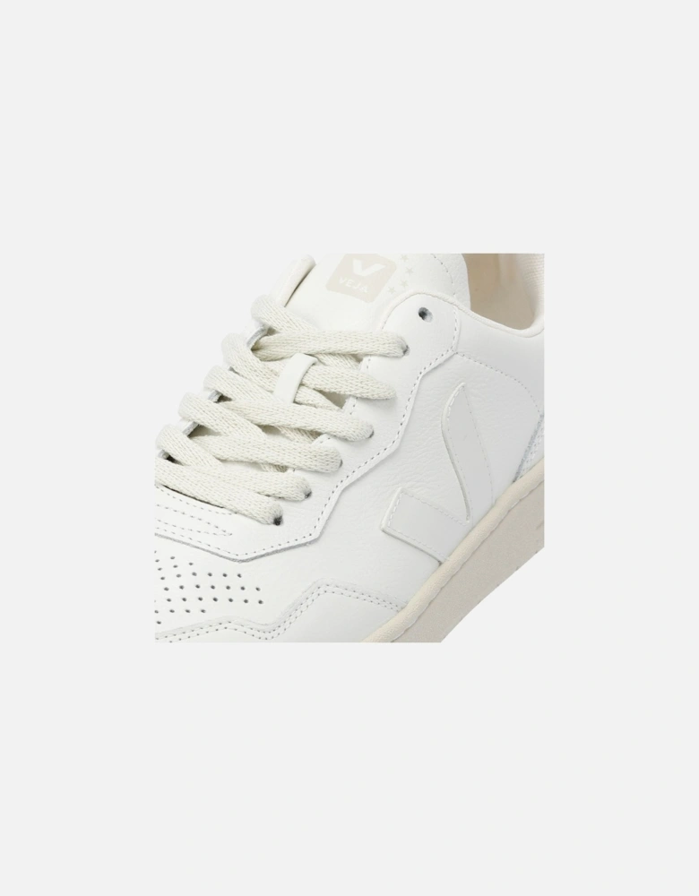 V-90 Leather Women's White/Orchid Trainers