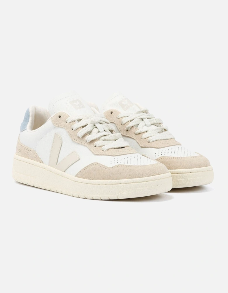 V-90 Leather Women's White/Pierre/Steel Trainers