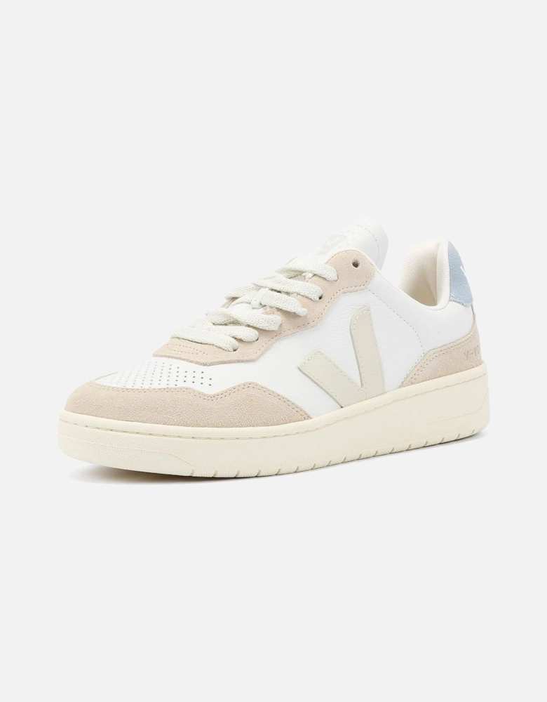 V-90 Leather Women's White/Pierre/Steel Trainers