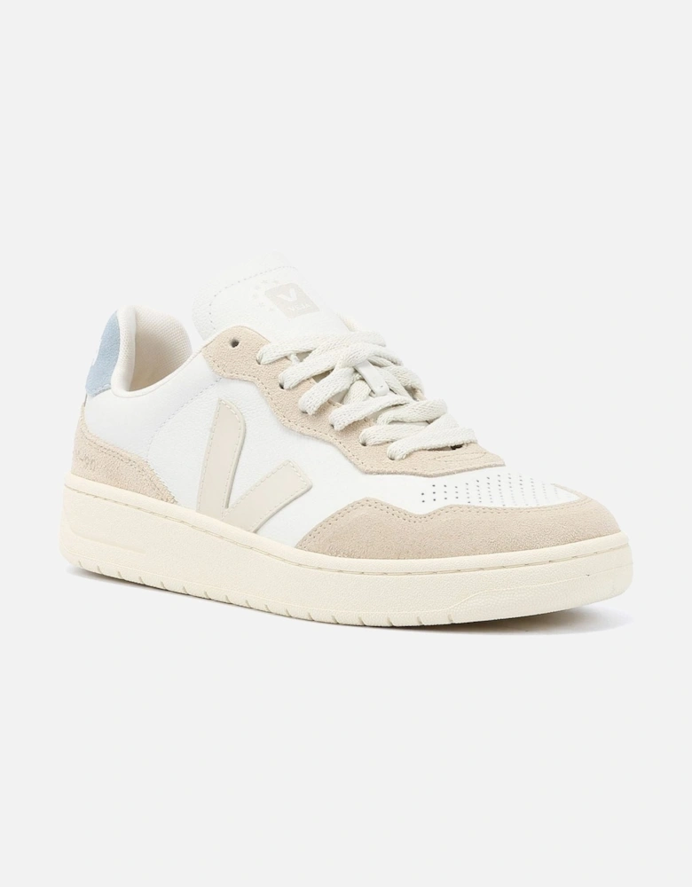 V-90 Leather Women's White/Pierre/Steel Trainers