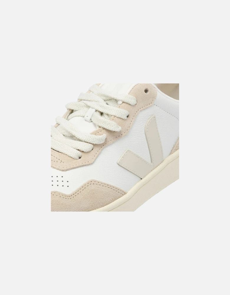 V-90 Leather Women's White/Pierre/Steel Trainers