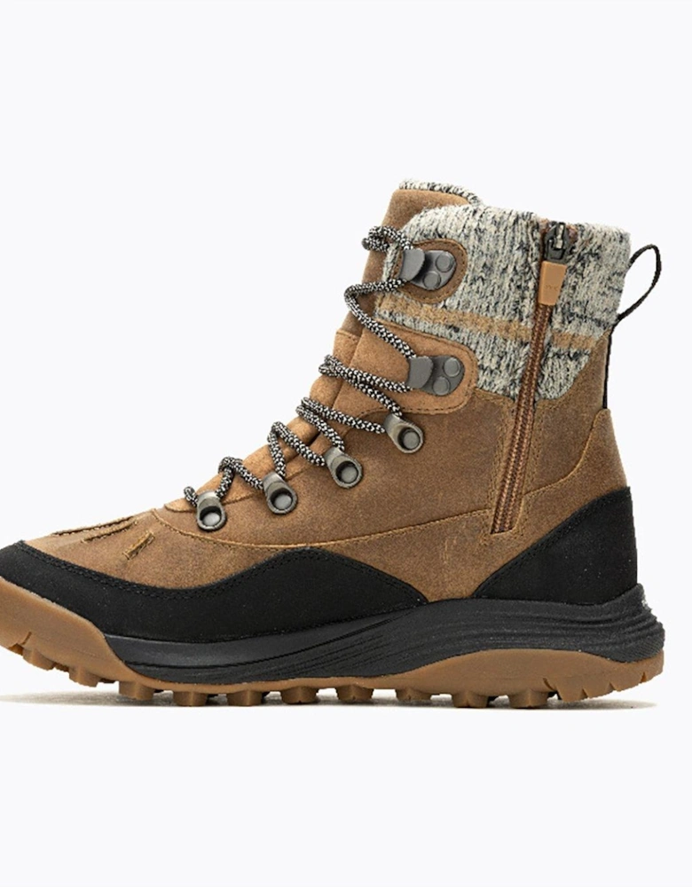 Womens Siren 4 Thermo Midi Zip Waterproof Hiking Boots - Tobacco - Brown