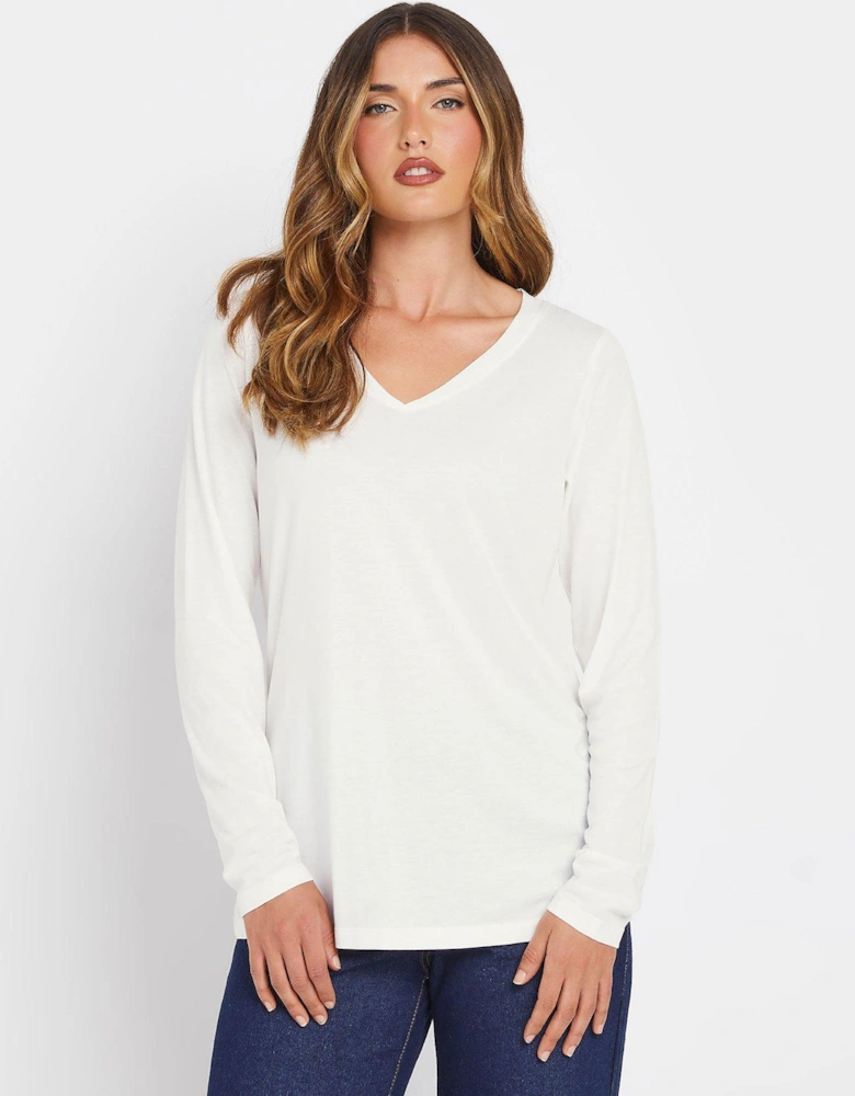 Tall Long Sleeve T-shirt - Ivory