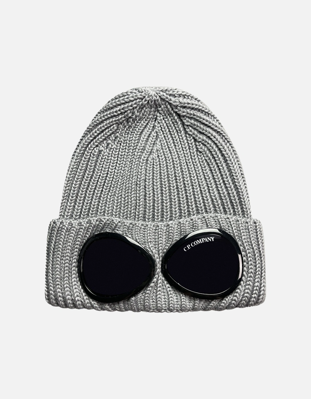 Wool Goggle Beanie Grey, 2 of 1