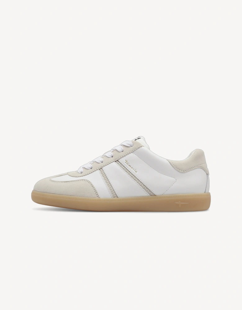 Women's 1-23624-43-197 Lace-up Trainer White Comb