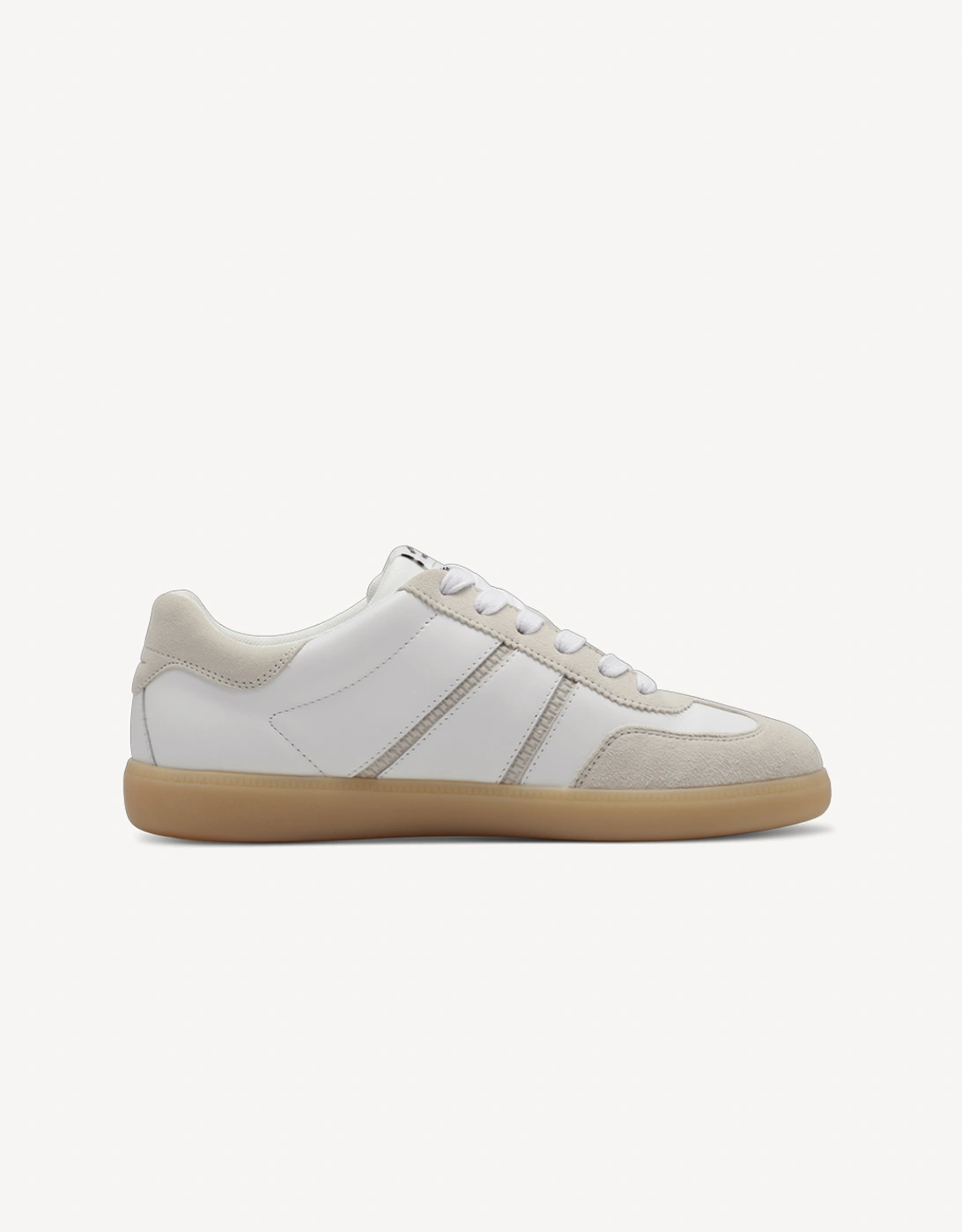 Women's 1-23624-43-197 Lace-up Trainer White Comb