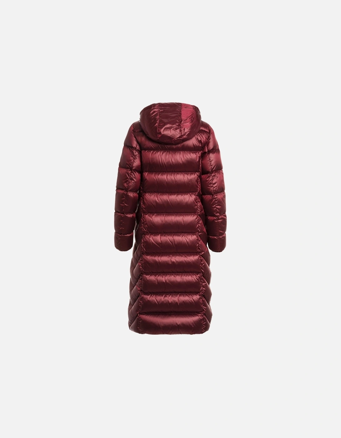 Leah Red Long Down Jacket