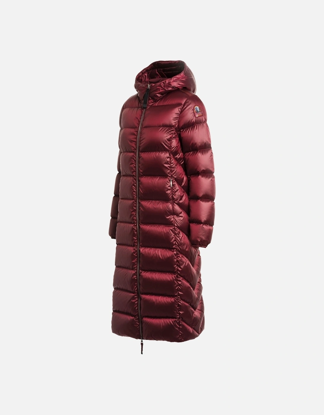 Leah Red Long Down Jacket