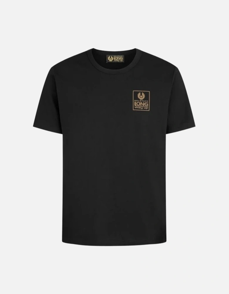 Long Way Up Small Logo Black T-Shirt