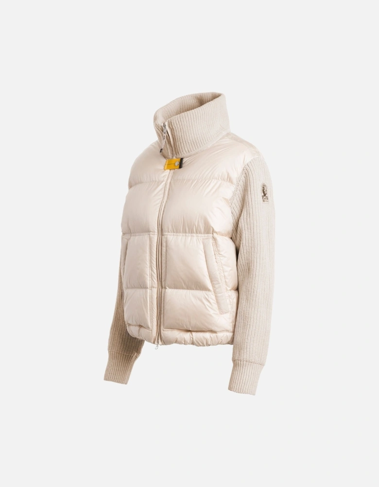 Lou White Down Jacket