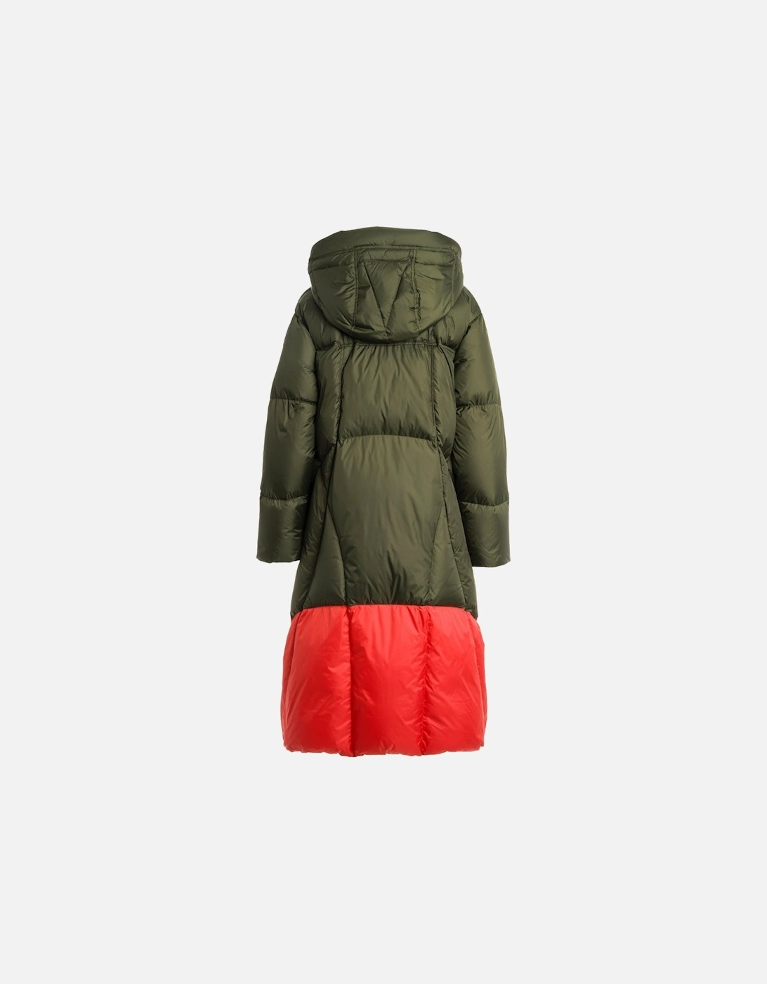 Liu Rosemary Green Long Down Jacket