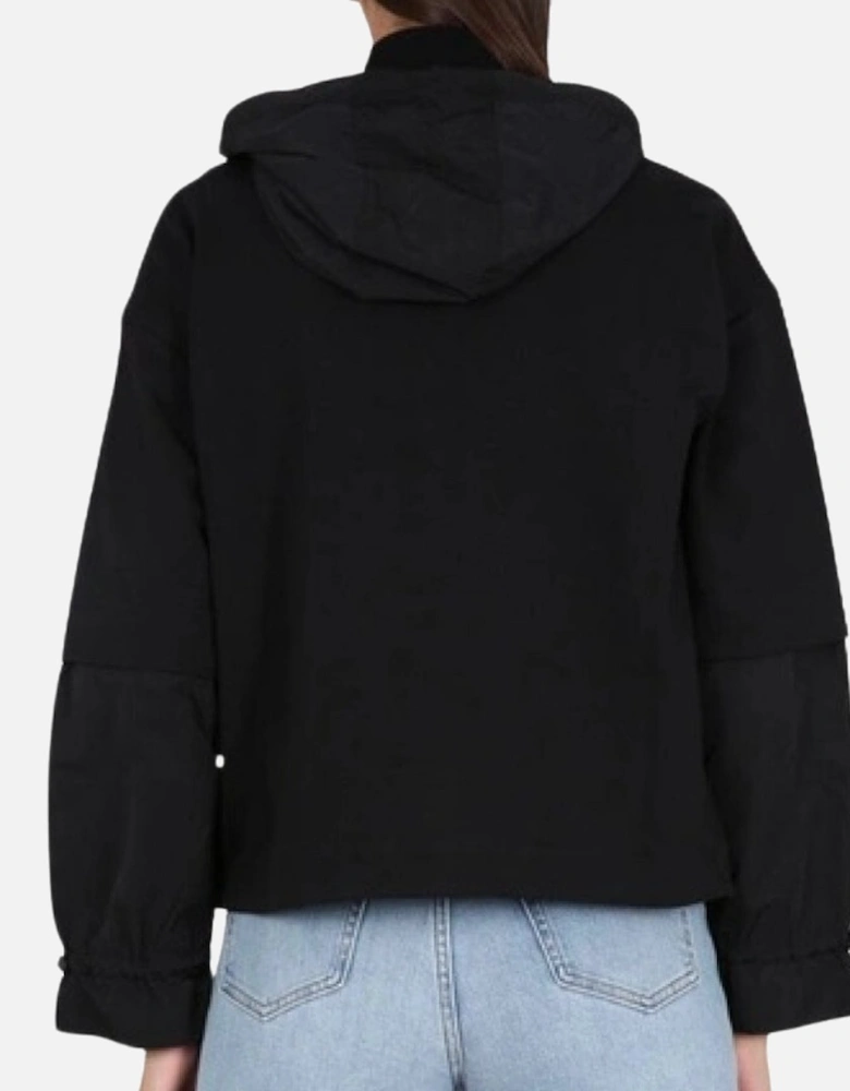 Torque Black Zip-Up Sweatshirt