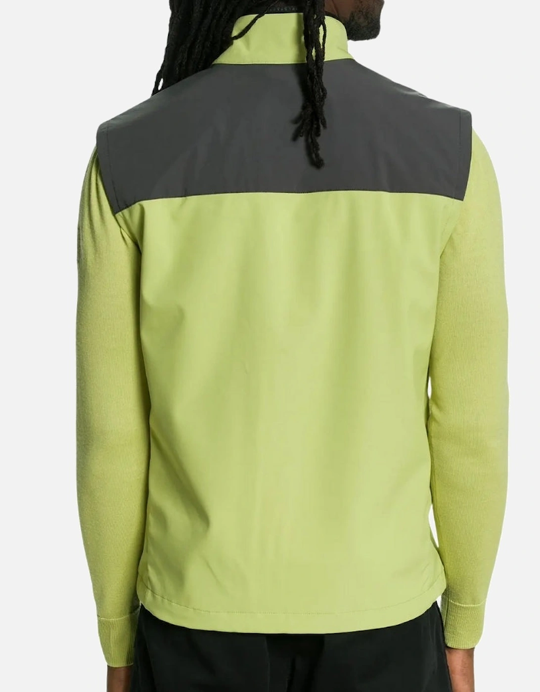 Ratio Lime Green Gilet Jacket