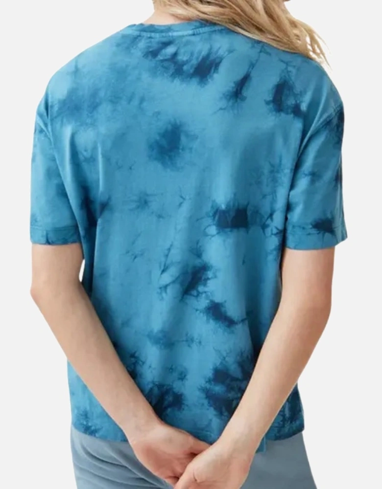 Wave Dye Ride Ocean Blue T-Shirt