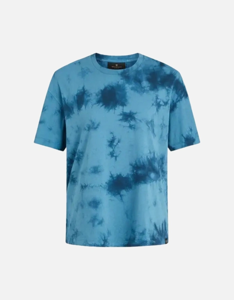 Wave Dye Ride Ocean Blue T-Shirt