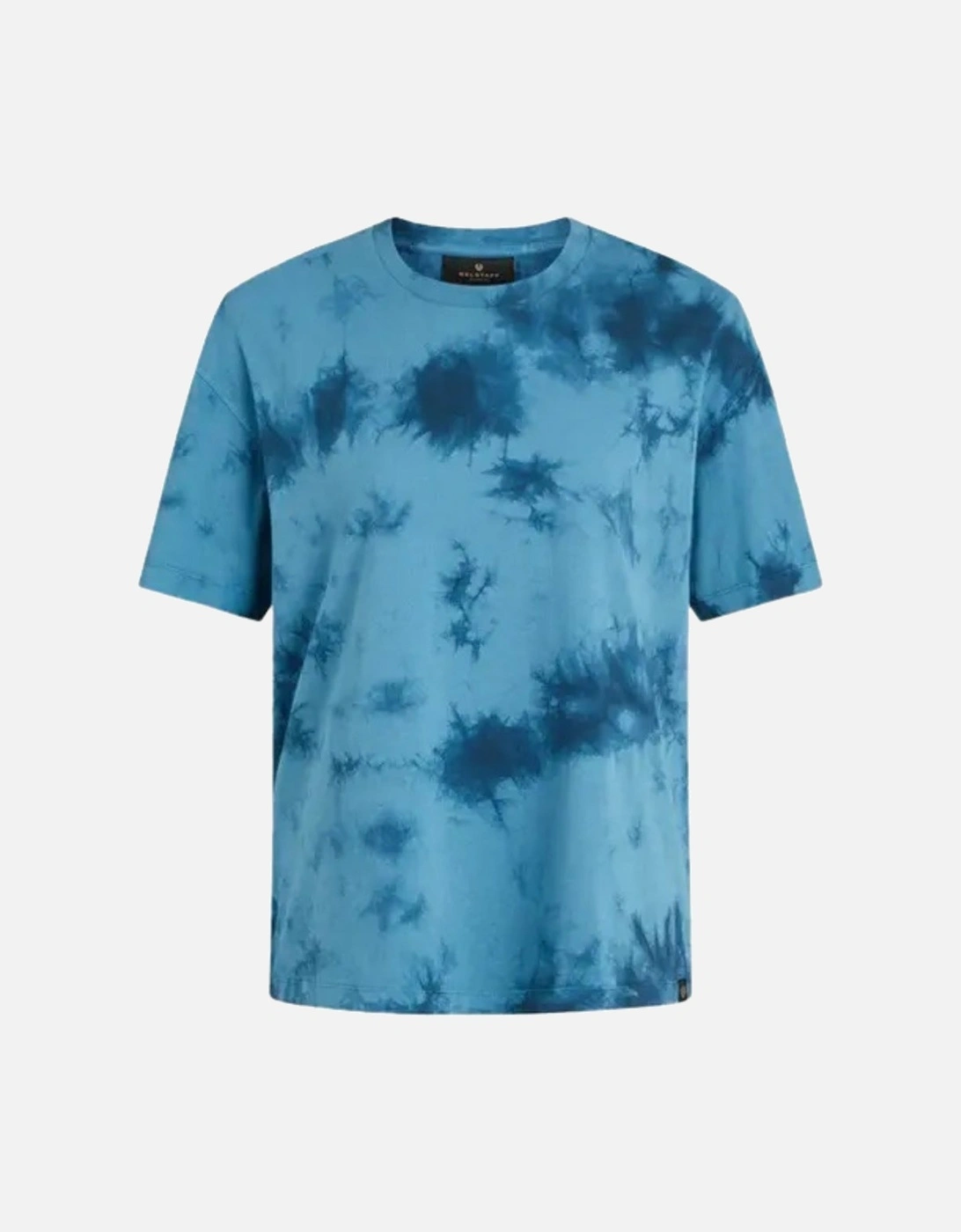 Wave Dye Ride Ocean Blue T-Shirt, 4 of 3