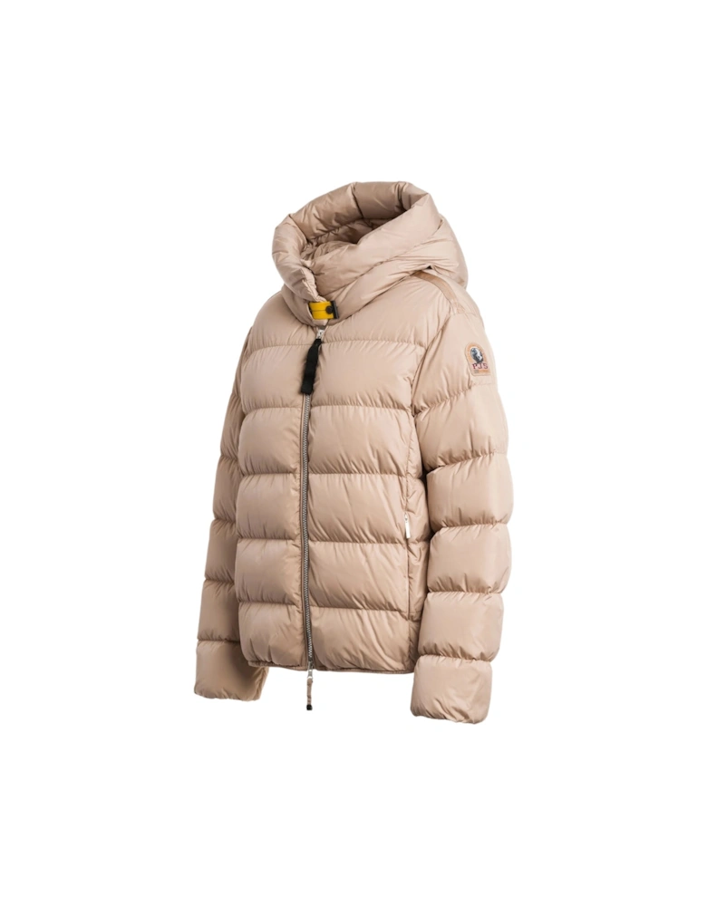 Jinny Beige Down Jacket