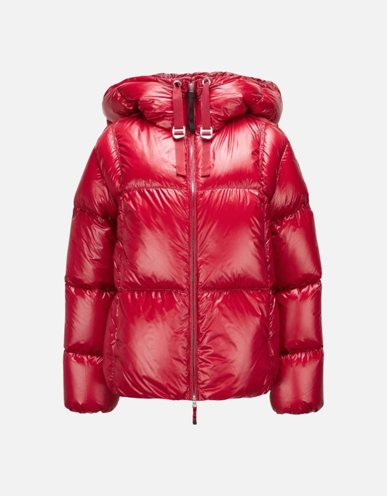 Water Lily Red Down Jacket