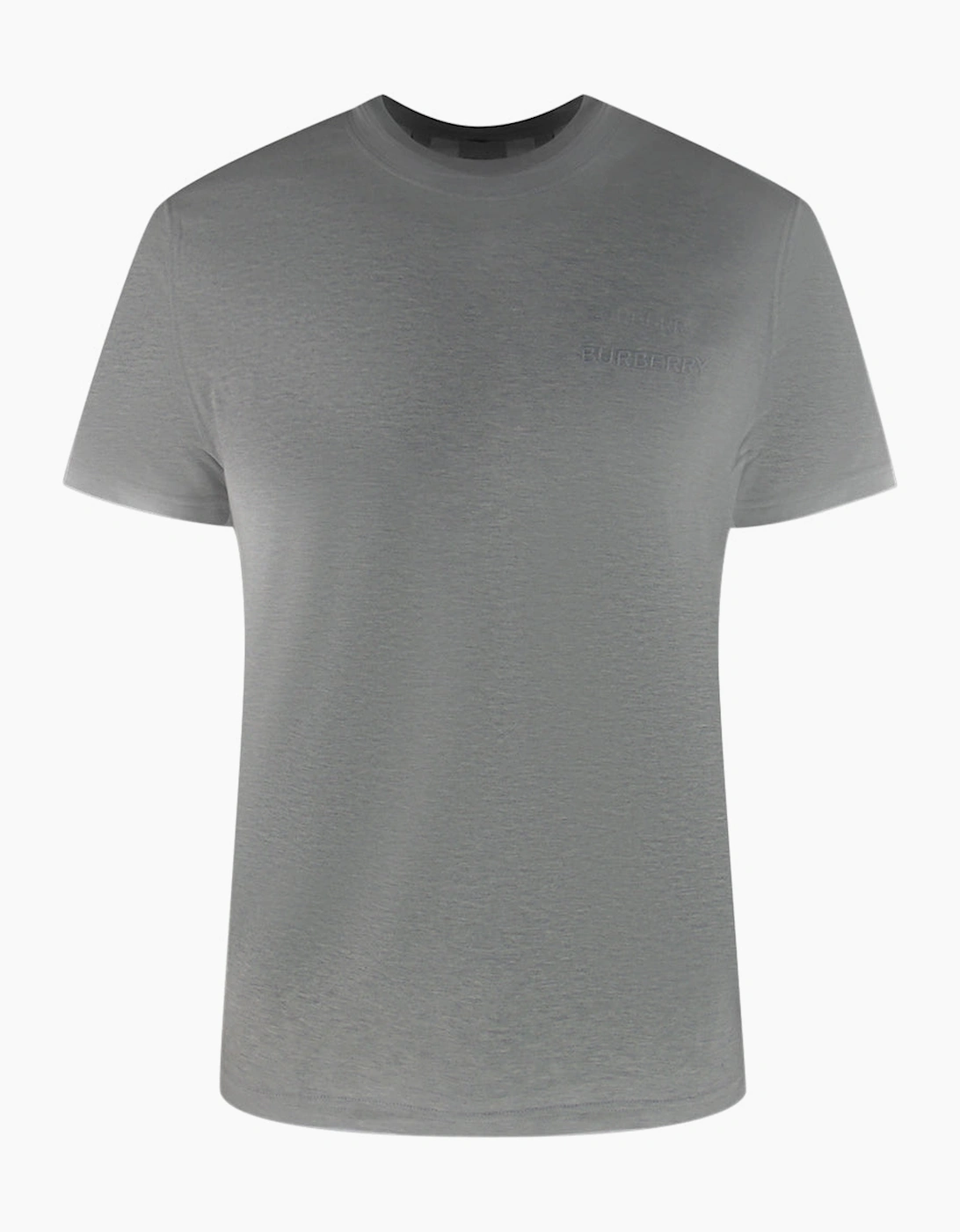 Burberry Men's Grey Monotone Logo T-Shirt  38 M