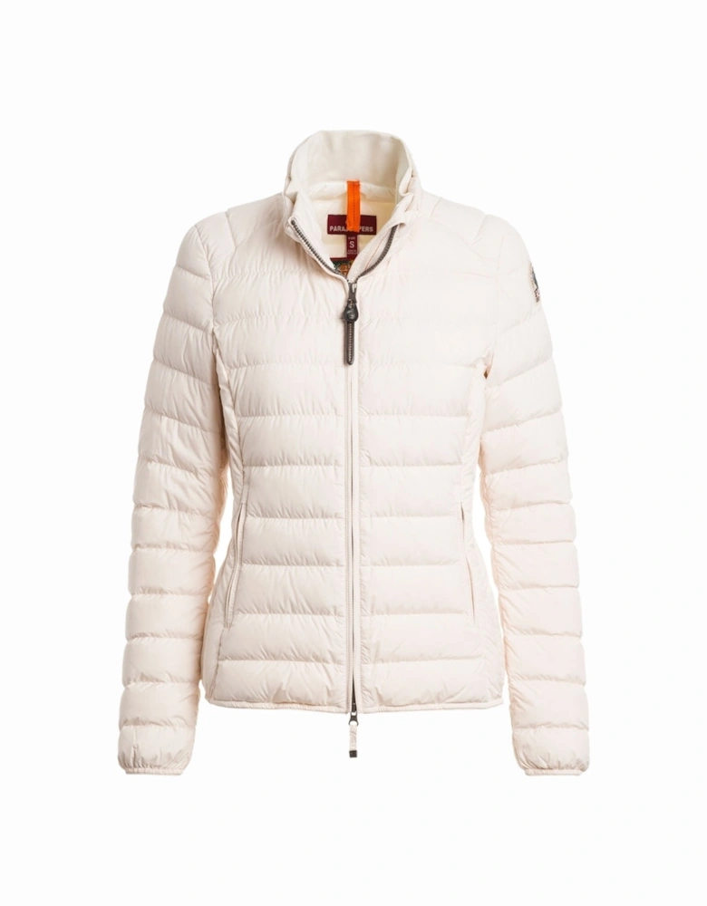 Geena White Down Jacket