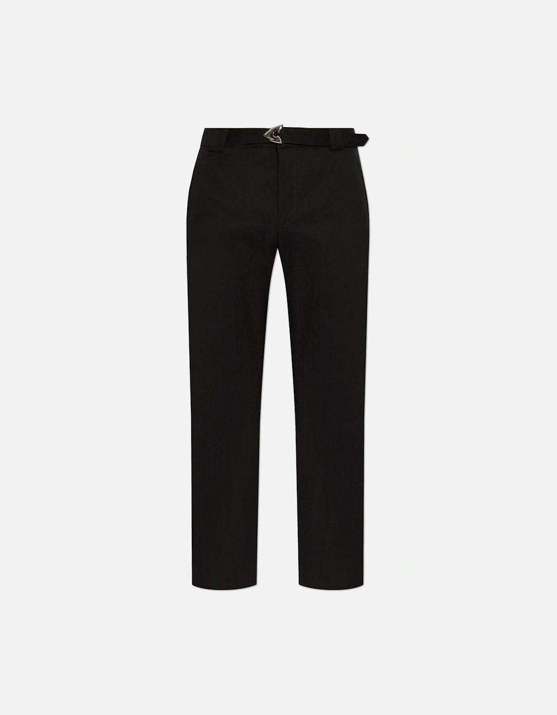 Technical Cotton Belt Trousers Black, 6 of 5