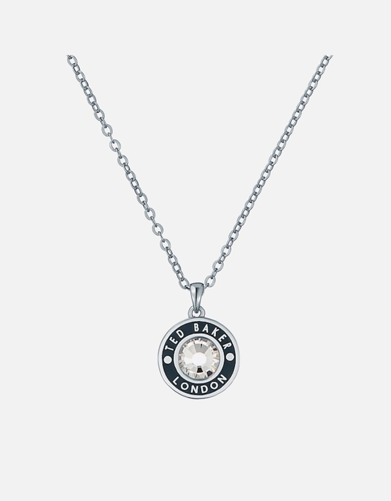 Cherlie Button Silver-Plated Necklace