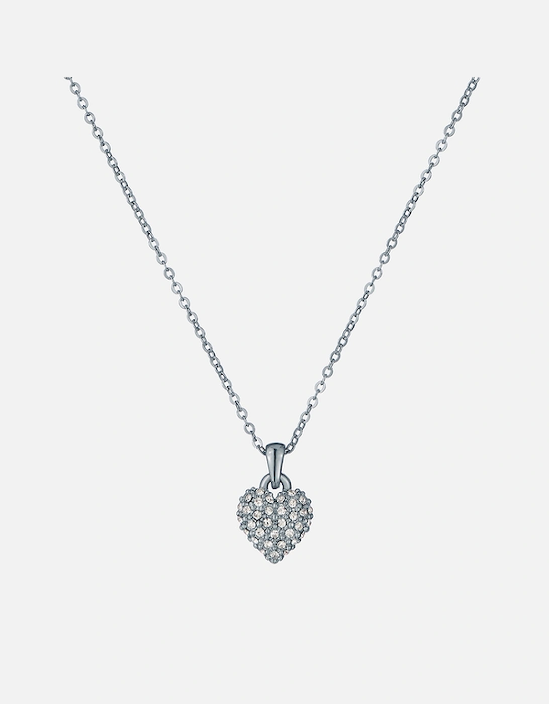 Adorina Silver-Plated Sweetheart Necklace, 2 of 1