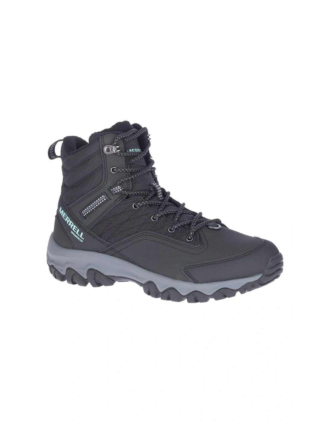 Women's Thermo Akita Midi Waterproof Hiking Boots - Black