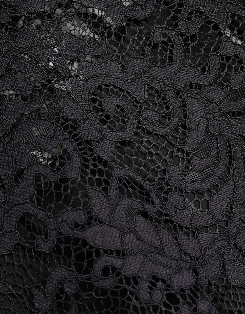 Lace Top - Black