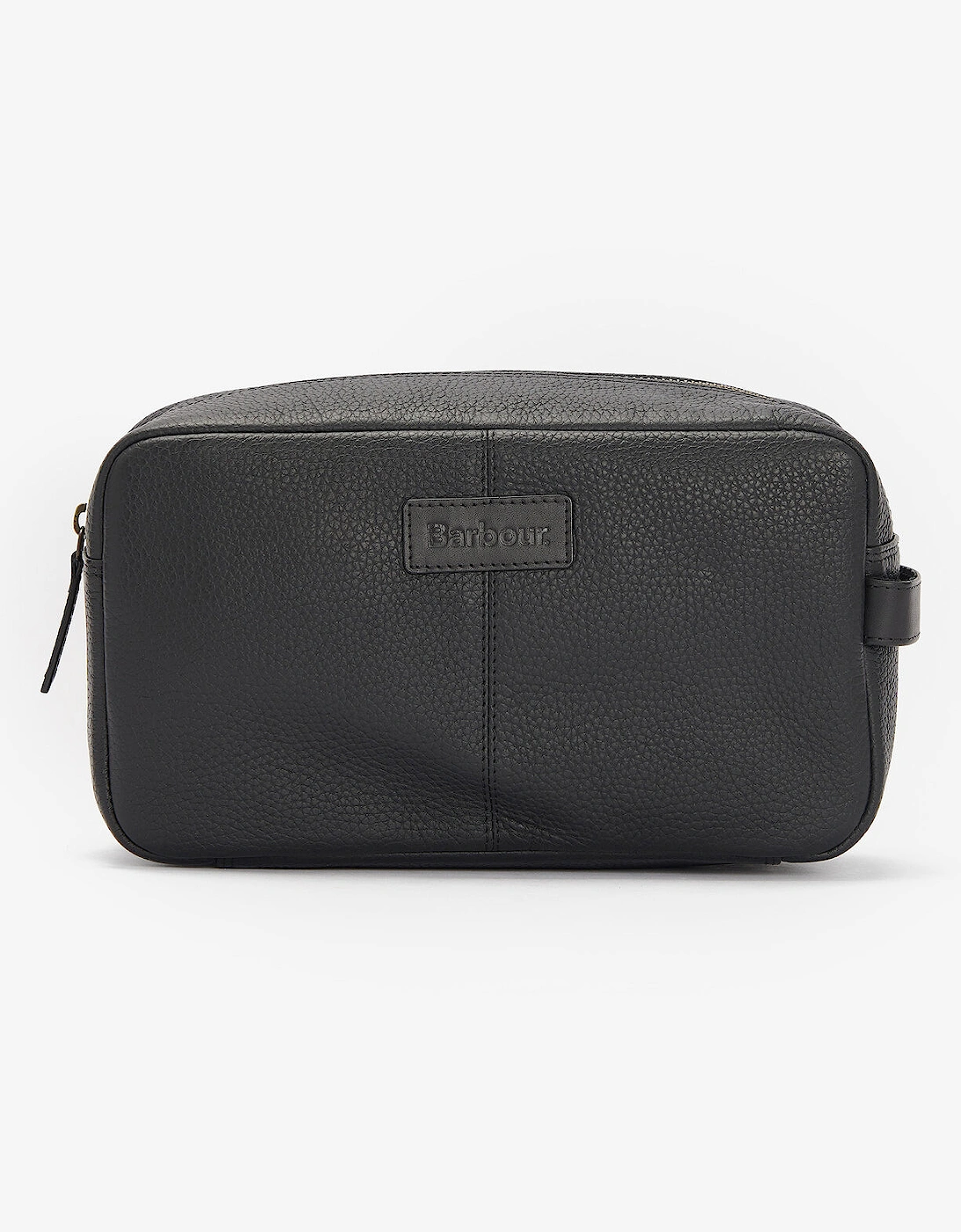 HIGHGATE LEATHER Mens Wash Bag Black, 9 of 8