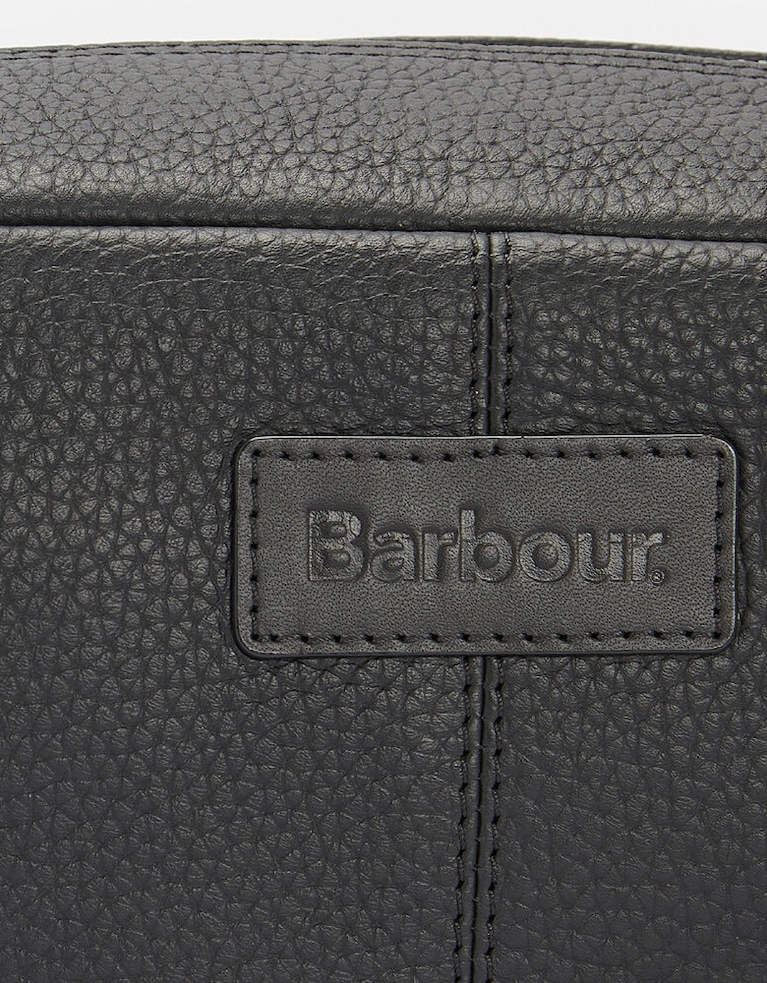 HIGHGATE LEATHER Mens Wash Bag Black