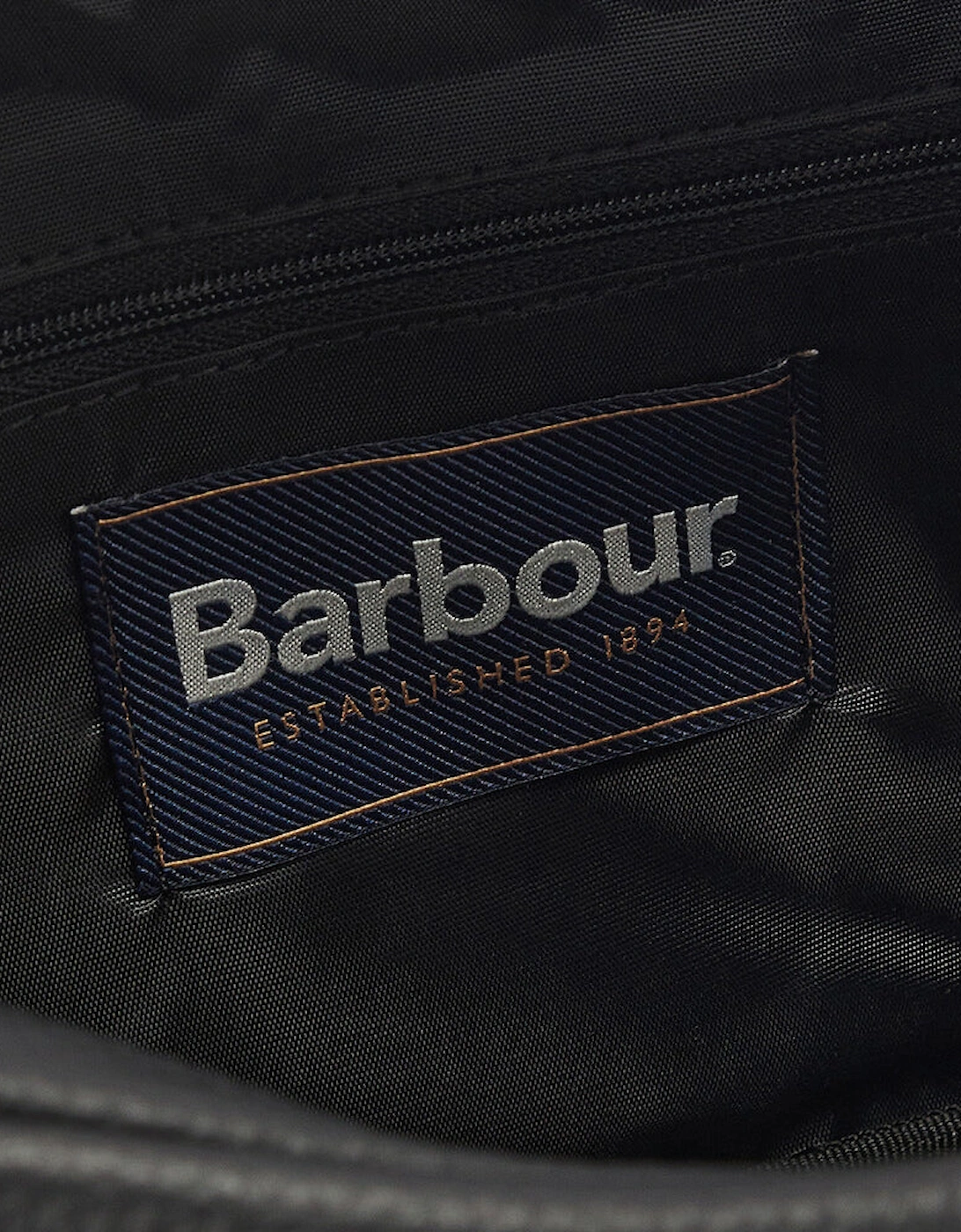 HIGHGATE LEATHER Mens Wash Bag Black