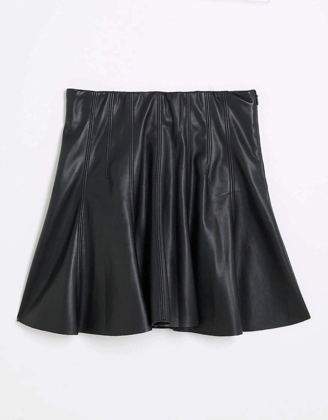 Flippy Mini Skirt - Black