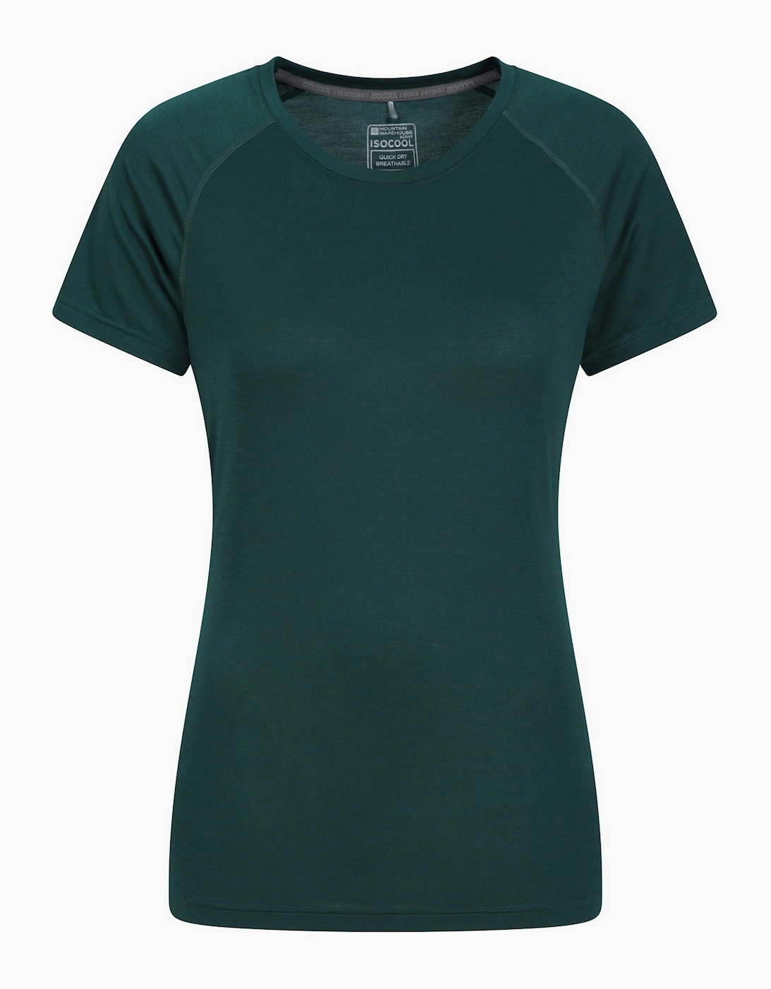 Mountain Warehouse Women's Green / Quick Dry T-Shirt - Size: 12