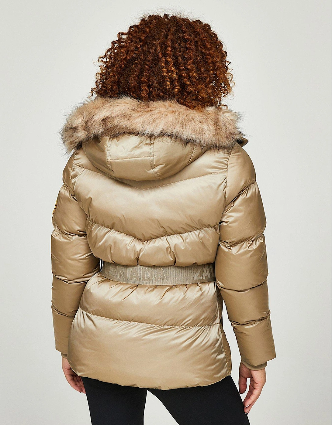 Okawa Padded Jacket - Beige