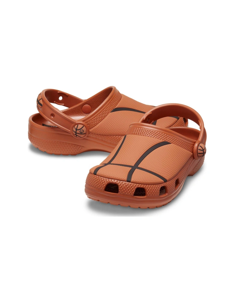 Kids Classic Basketball Clog - Orange