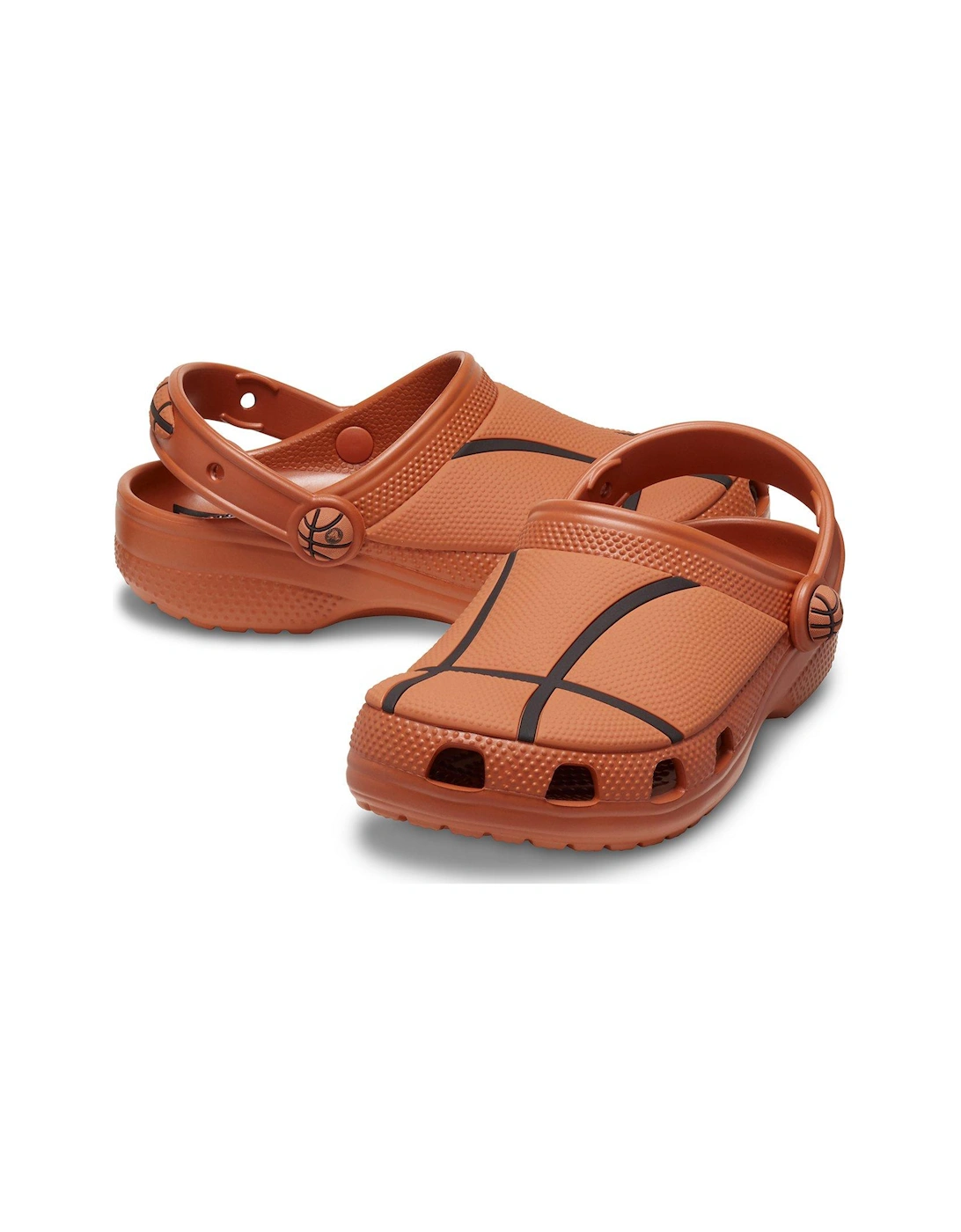 Kids Classic Basketball Clog - Orange