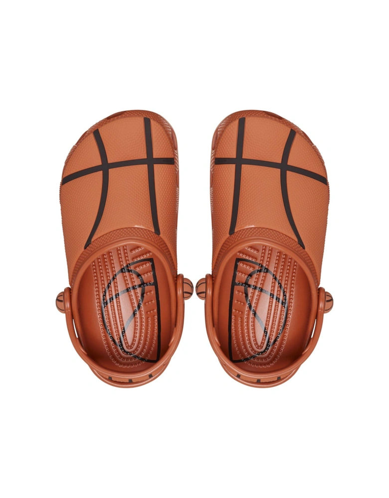 Kids Classic Basketball Clog - Orange