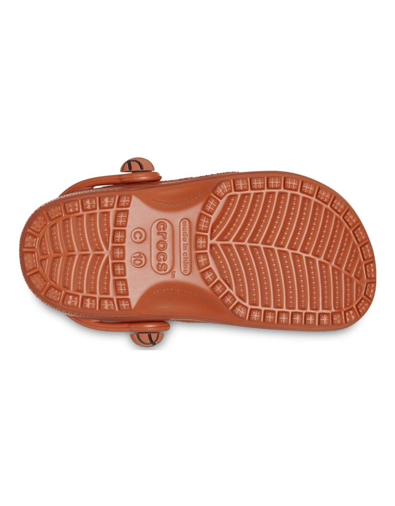 Kids Classic Basketball Clog - Orange