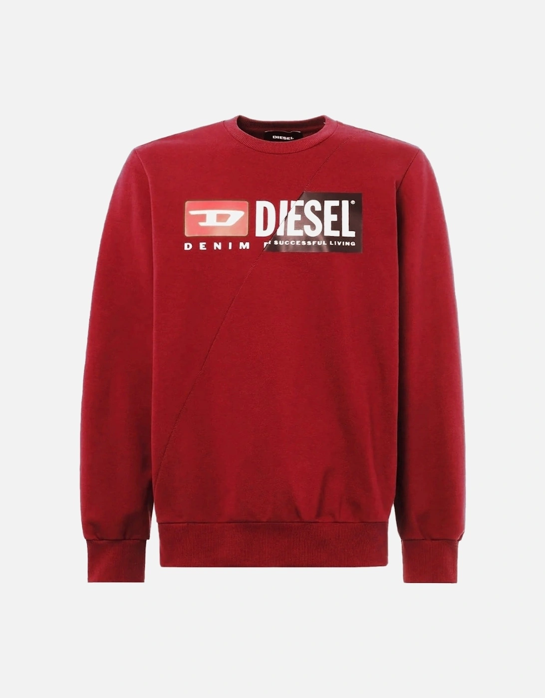 Cut Divison Logo Red Sweatshirt, 2 of 1